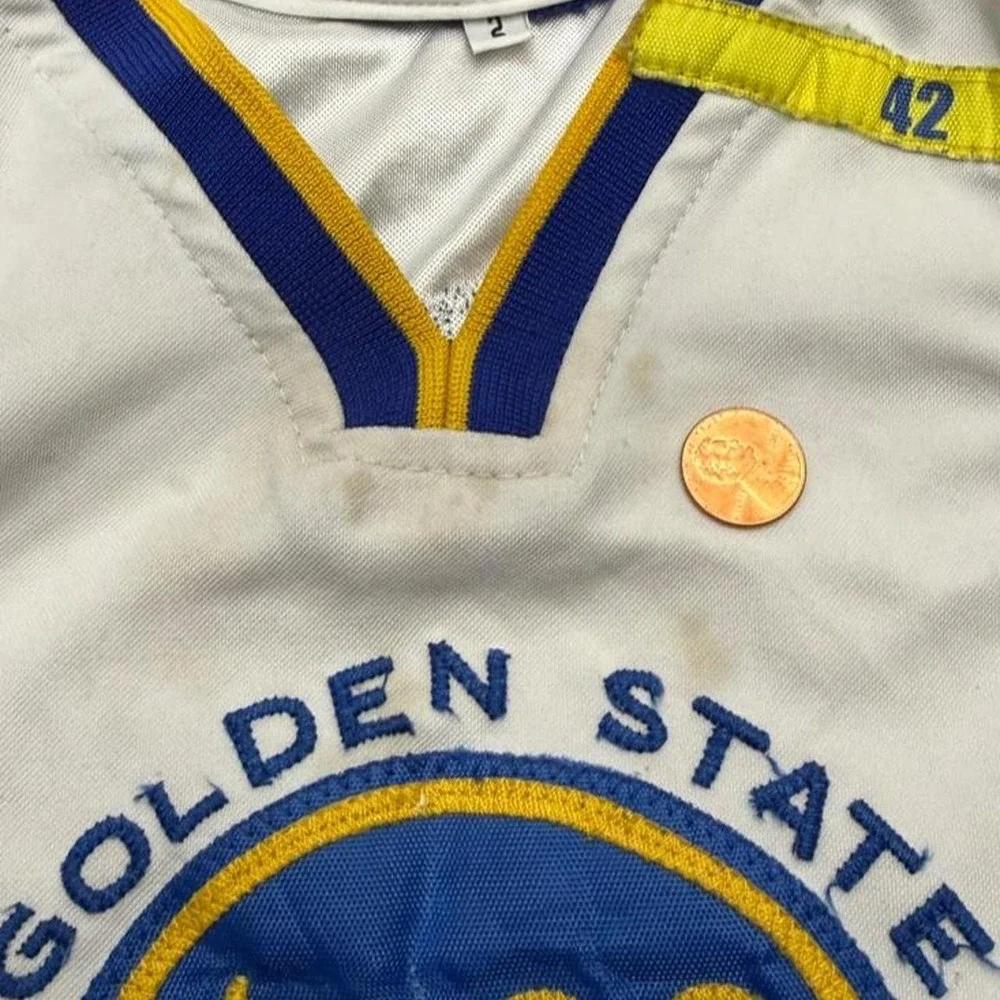 Mitchel & Ness Golden State Warriors Curry Jersey #30 hardwood classics Size 2